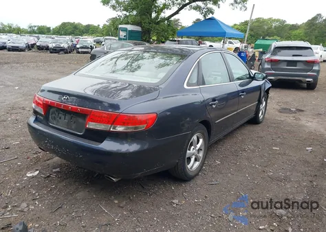 2006 Hyundai Azera Limited/Se z USA, uszkodzony, nr VIN KMHFC46F56A137535
